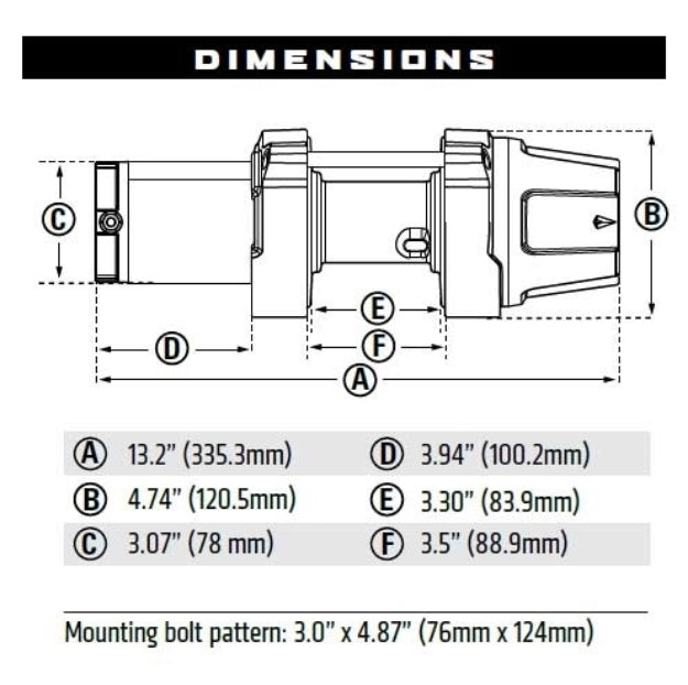 VRX 25-S Powersports Winch - 101020
