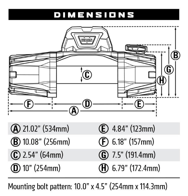 VR EVO 8-S Winch - 103251