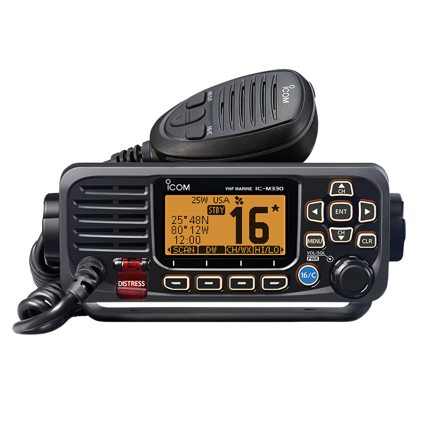 VHF MARINE TRANSCEIVER IC-M330GE