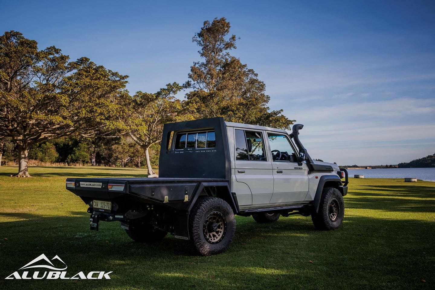 Alublack Double Cab Flat Bed