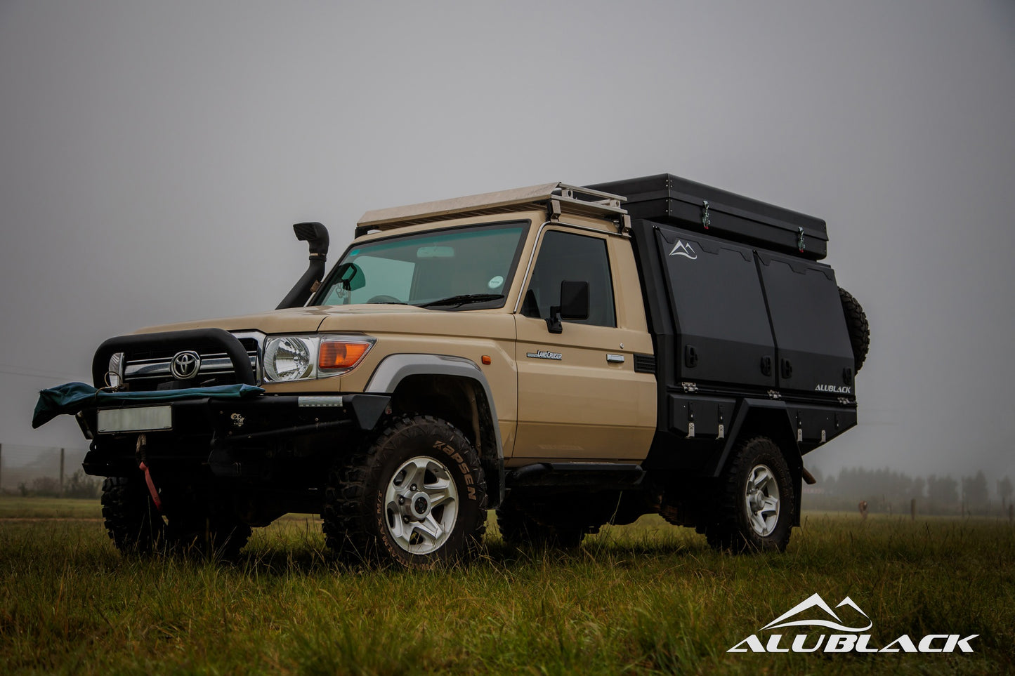 Alublack Single Cab Full Length Canopy