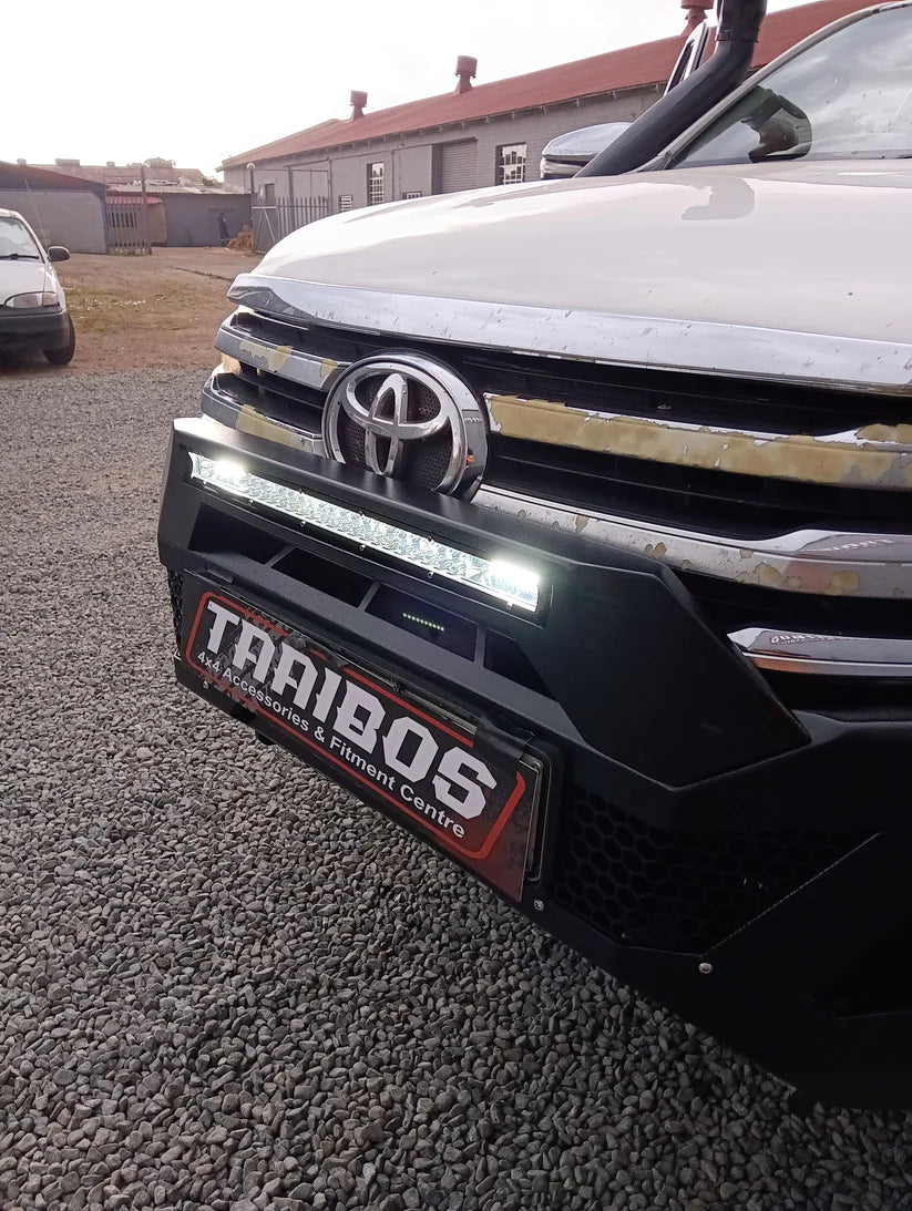 Hoop with led bar and harness for Taaibos front bumper