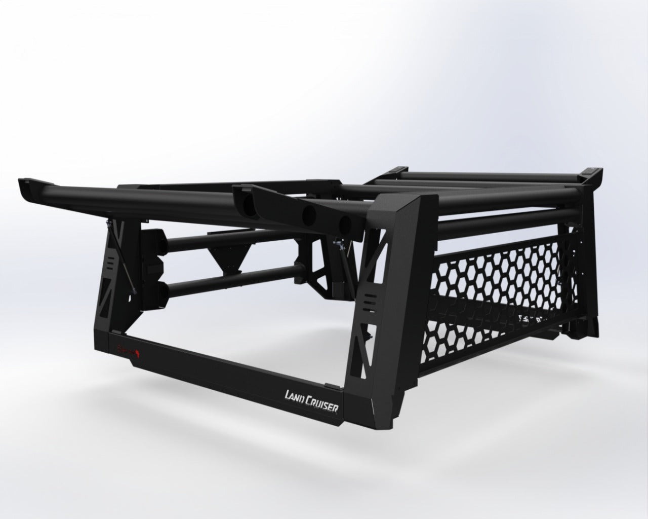 Land Cruiser Double Cab Rack Deluxe Cattle Rails
