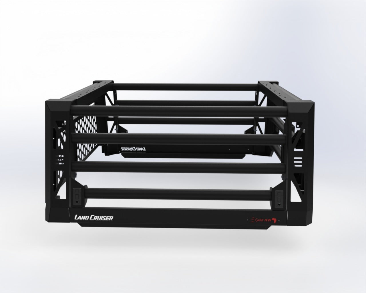 Land Cruiser Double Cab Rack Deluxe Cattle Rails
