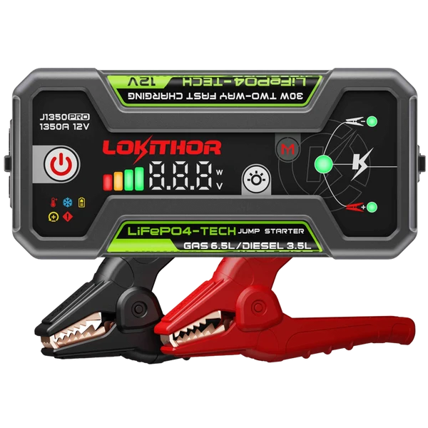 LOKITHOR J1350 PRO LiFePO4 Jump Starter