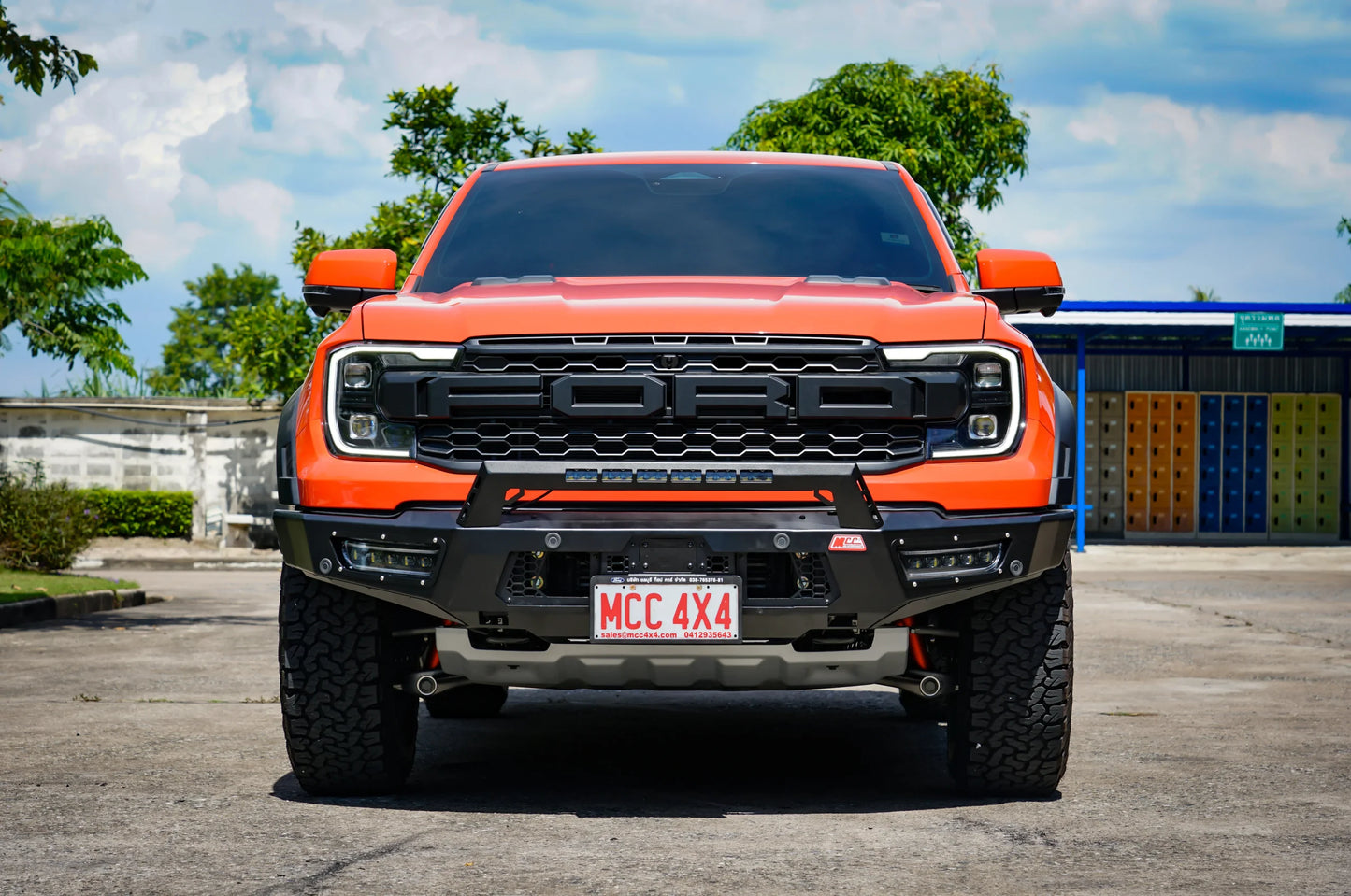 MCC Mild Steel Pegasus Style Front Bumper Replacement Bullbar for Ford Ranger Next Gen Raptor 2023+