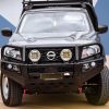 NISSAN NAVARA 2017-2021: POST TYPE FRONT BUMPER REPLACEMENT BULLBAR