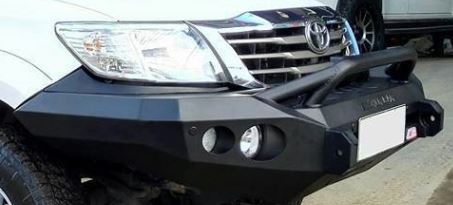 MCC Low Loop Rocker Front Bumper Replacement Bullbar for Toyota Hilux D4D 2011–2016