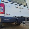 MITSUBISHI TRITON MR SERIES 2019 to current ROCKER REAR REPLACEMENT BUMPER WITH TOWBAR