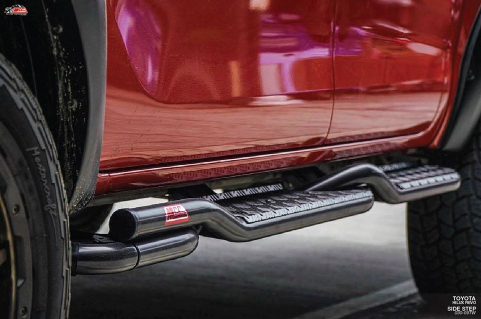 ISUZU GEN 7 2022 TO CURRENT DOUBLE CAB/EXTENDED CAB MCC TWISTED SIDE STEPS