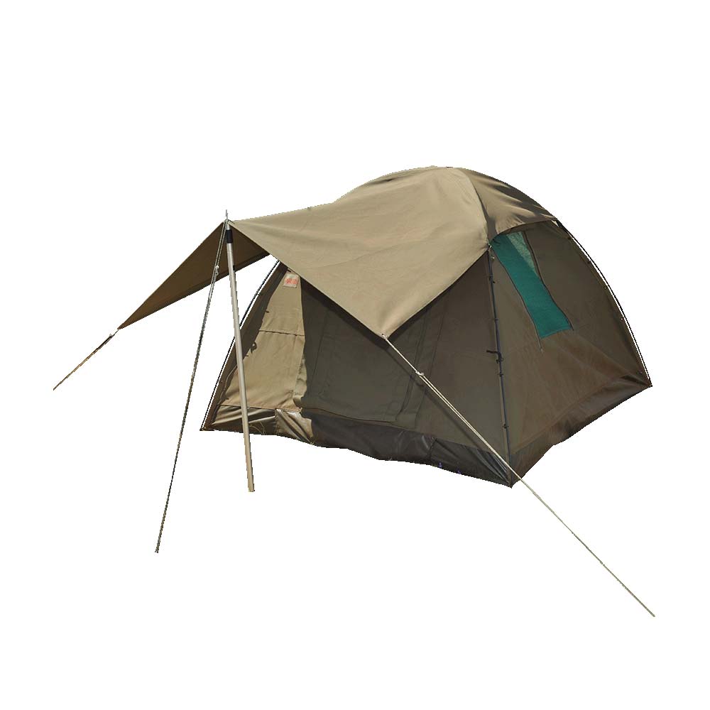 ADVENTURE BOW TENT WITH CANOPY AND VERANDAH 2.1m x 1.85m