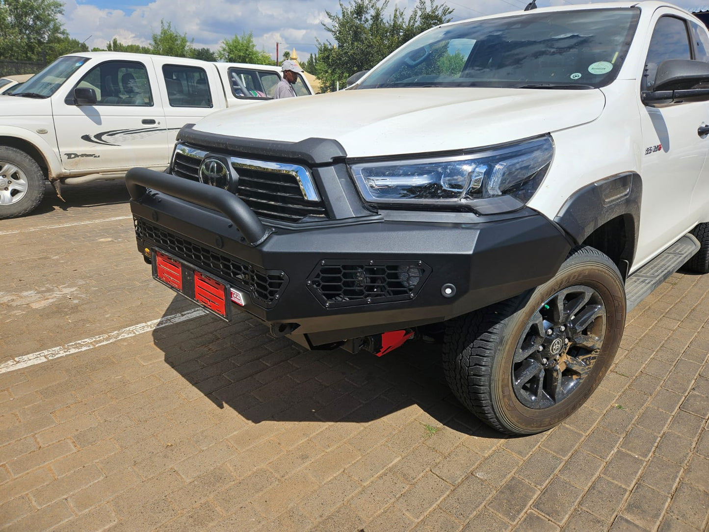TOYOTA HILUX GD6 2020 to CURRENT LEGEND or RAIDER MCC MILD STEEL “AFRICA” STYLE BUMPER REPLACEMENT BULLBAR