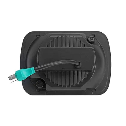 5x7inch Kingkong Square Headlight DOT Black - Pair