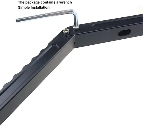 JK CNC Armor Rear Grab Handle - Black (Pack of 2)