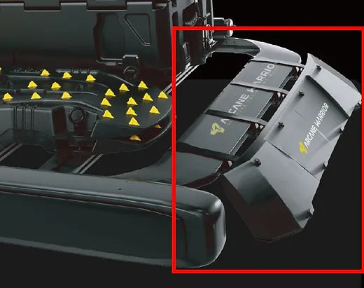 Storm Roof Platform -Wind Deflector