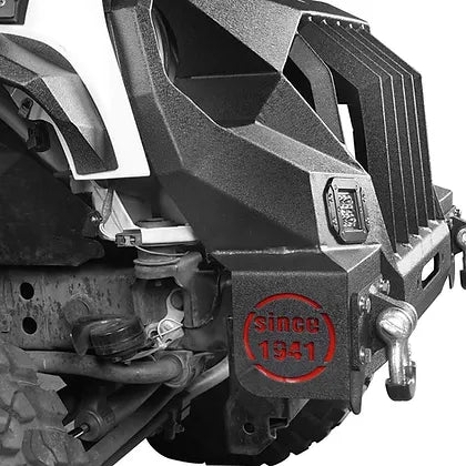 JK Longhorn Stubby Front Grill Bumper w/ LED