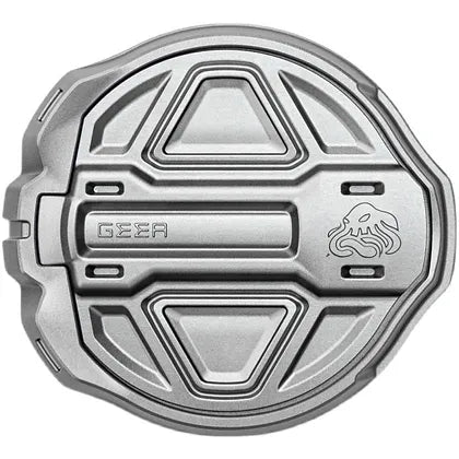 GEEA® Design JK Fuel Cap Cover - Black Aluminum Alloy