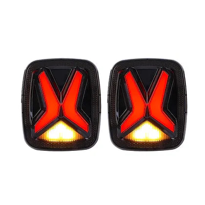 TJ Tail Light - Smoke Lens