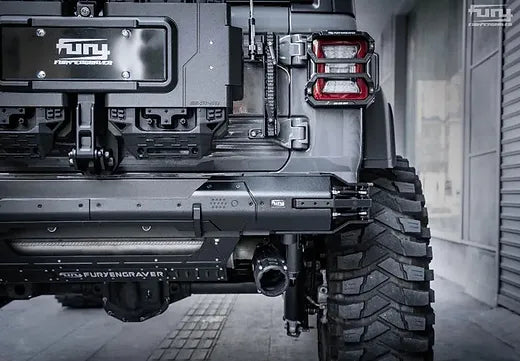 JL FURY Awaken Series Aluminum REAR Bumper