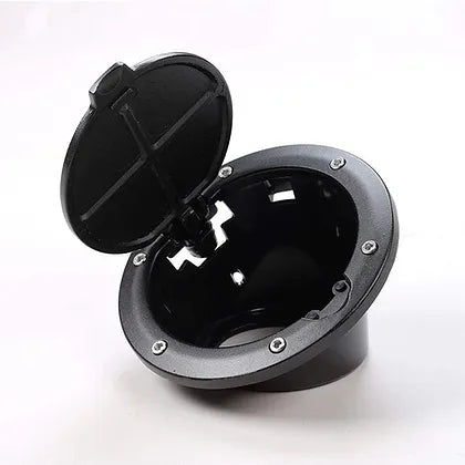 JK Aluminum Fuel Cap - STAR