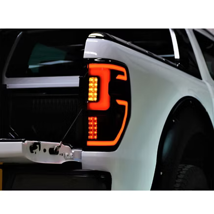 Ford Ranger LED Running Tail Light - Dynamic Welcome Smoke Lens