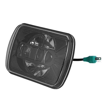 5x7inch Kingkong Square Headlight DOT Black - Pair