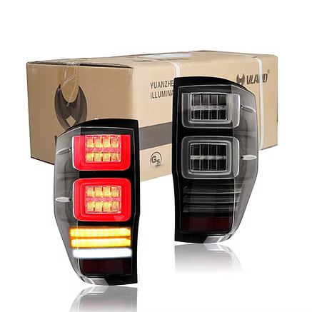 VLAND Ford Ranger LED Tail Light - Smoke Lens
