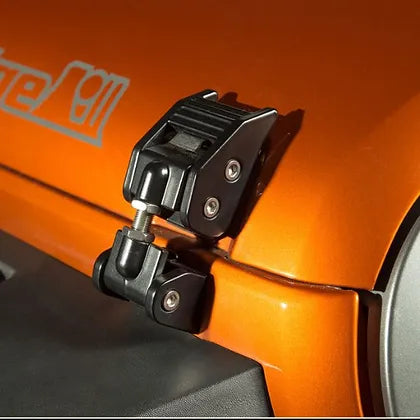 JK/JL Aluminium Hood Latches - Black