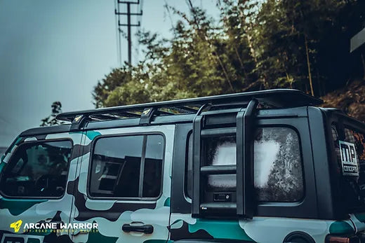 AW JL Short/Heavy Roof Rack with Slide Ladder (combo package)