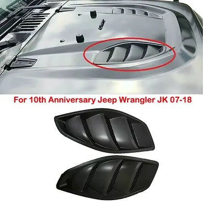10th Anniversary Hood Vents Cover - pair