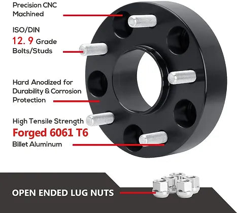 JK Wheel Spacer 38mm (1.5inch) Set of 4