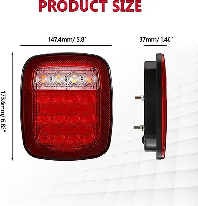 TJ Tail Light -Clear Lens