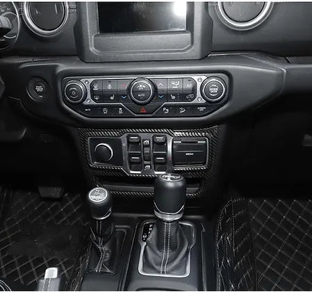 JL/JT Window Control Switch Button Cover (Cabon Fiber Texture)