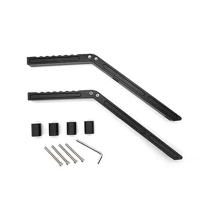JK CNC Armor Rear Grab Handle - Black (Pack of 2)