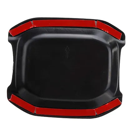 JL 4-Door Matte Black ABS Car Exterior Door Handle Bowl Cover
