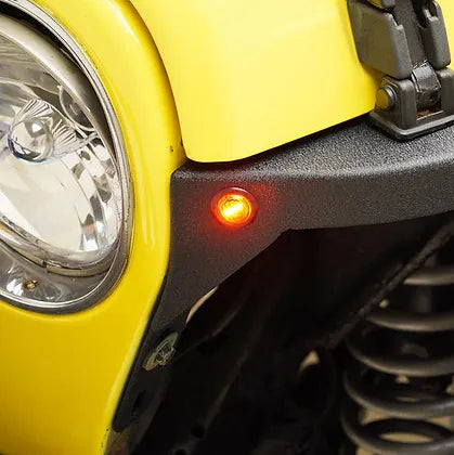 TJ Edge Front Fender with Flair and LED Eagle Lights