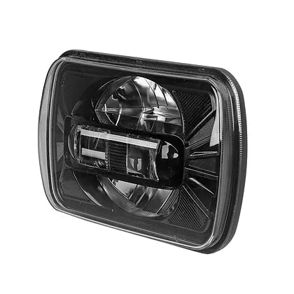 5x7inch Kingkong Square Headlight DOT Black - Pair