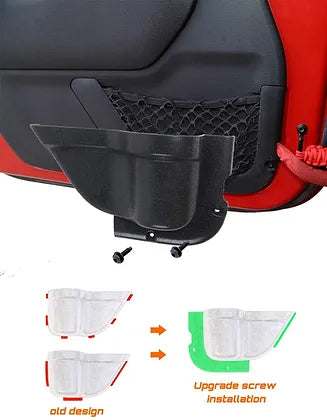 JK Screw-on Front Door Storage Box (2pcs)