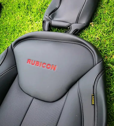 Jeep Wrangler 4-Door Seats Cover (Front & Rear Genuine Leather)