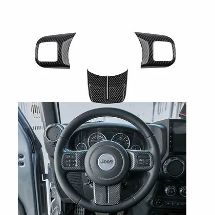 JK 18pcs Interior Decoration Trim Kit For 2011-2017 4Dr