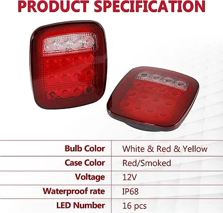 TJ Tail Light -Clear Lens