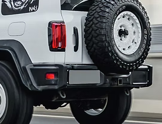 Tank300 Knight Rear Bumper (Aluminum)