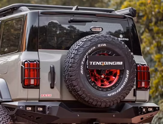 Tank300 TQ Predator Rear Steel Bumper include LED lights