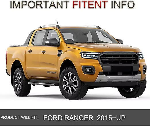 VLAND Ford Ranger Triple LED Projectors Headlights 2015-on