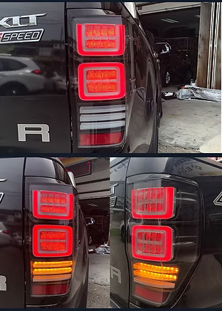 VLAND Ford Ranger LED Tail Light - Smoke Lens
