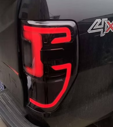Ford Ranger LED Running Tail Light - Dynamic Welcome Smoke Lens
