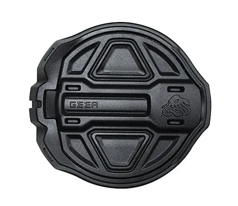 GEEA® Design JL Fuel Cap Cover - Black Aluminum Alloy