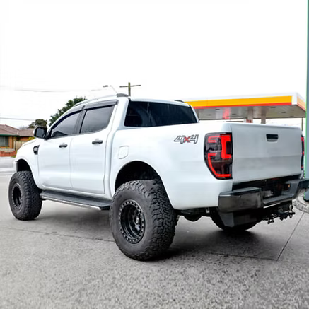 Ford Ranger LED Running Tail Light - Dynamic Welcome Smoke Lens