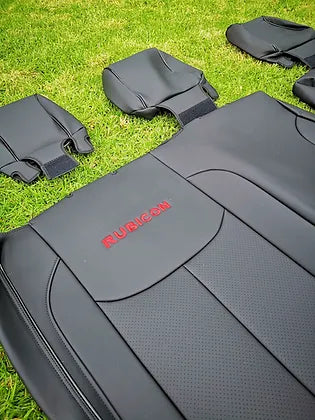 Jeep Wrangler 4-Door Seats Cover (Front & Rear Genuine Leather)