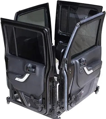 Jeep Wrangler Door Storage Rack Cart